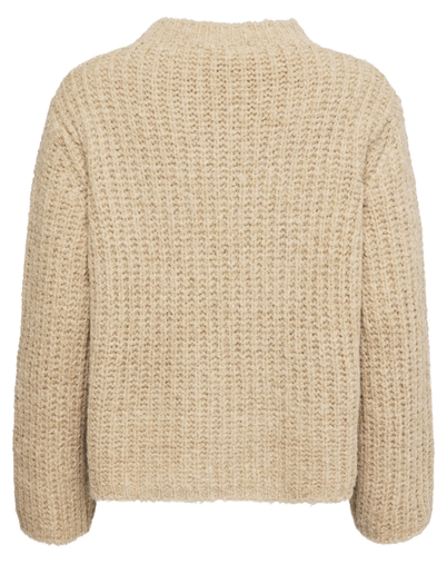 Lene Beier x Lind - LBKaffetid Strik - Sand